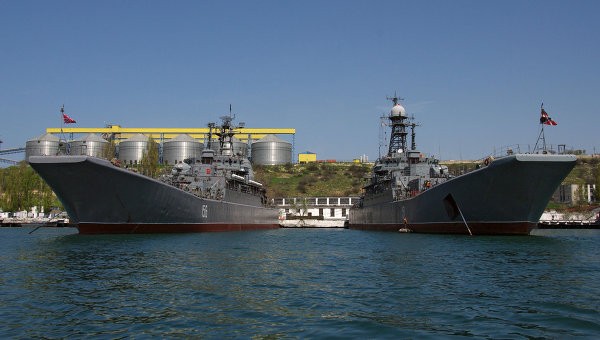 Tàu chiến của Hải quân Nga (ảnh minh hoạ)